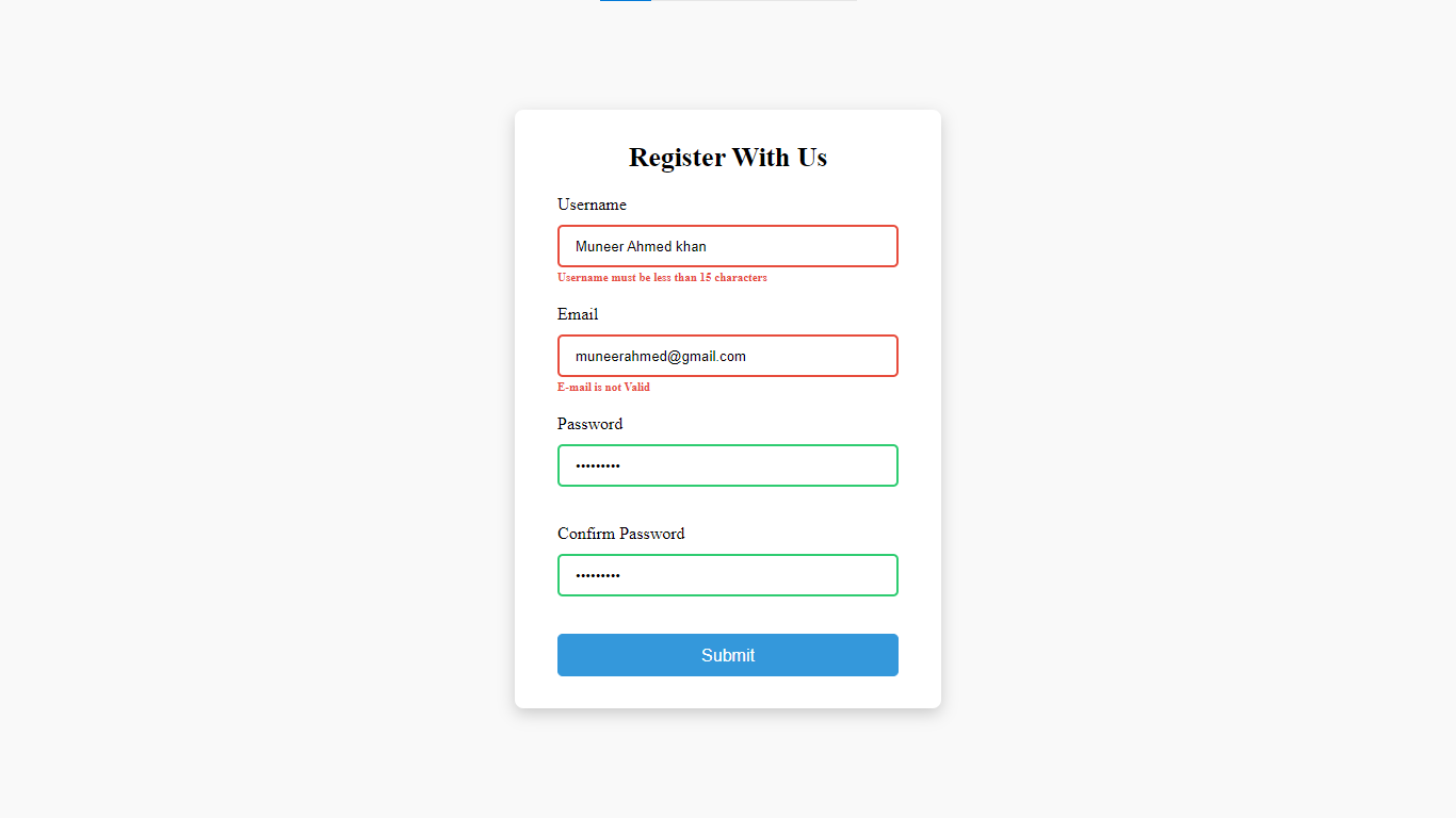 Form-validation